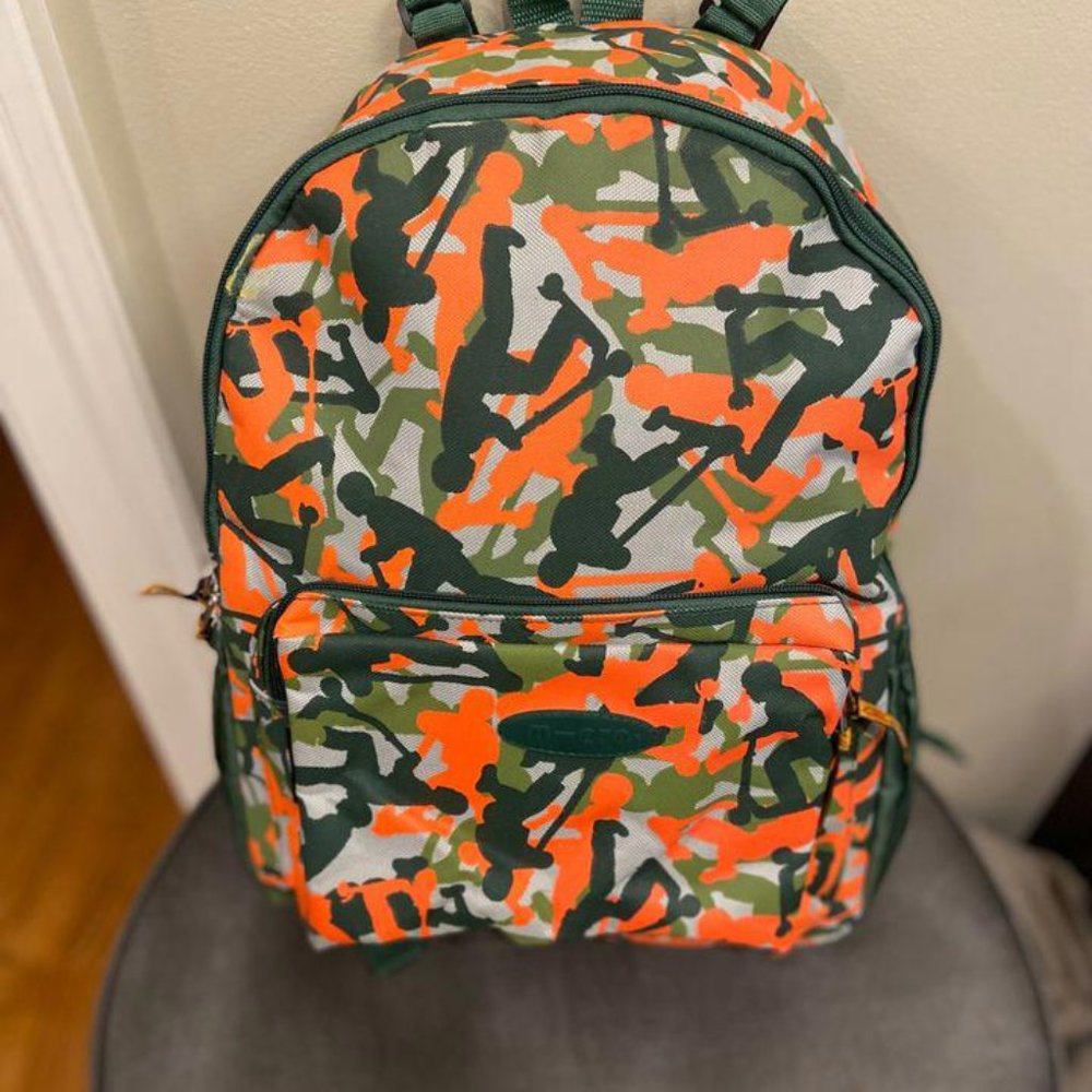 MICRO Camouflage Scooter Little Kid/ Toddler/ Preschool Backpack